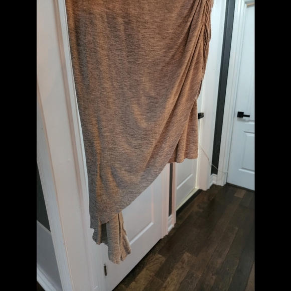 GREY Cotton Dress. Size M. - Picture 4 of 5